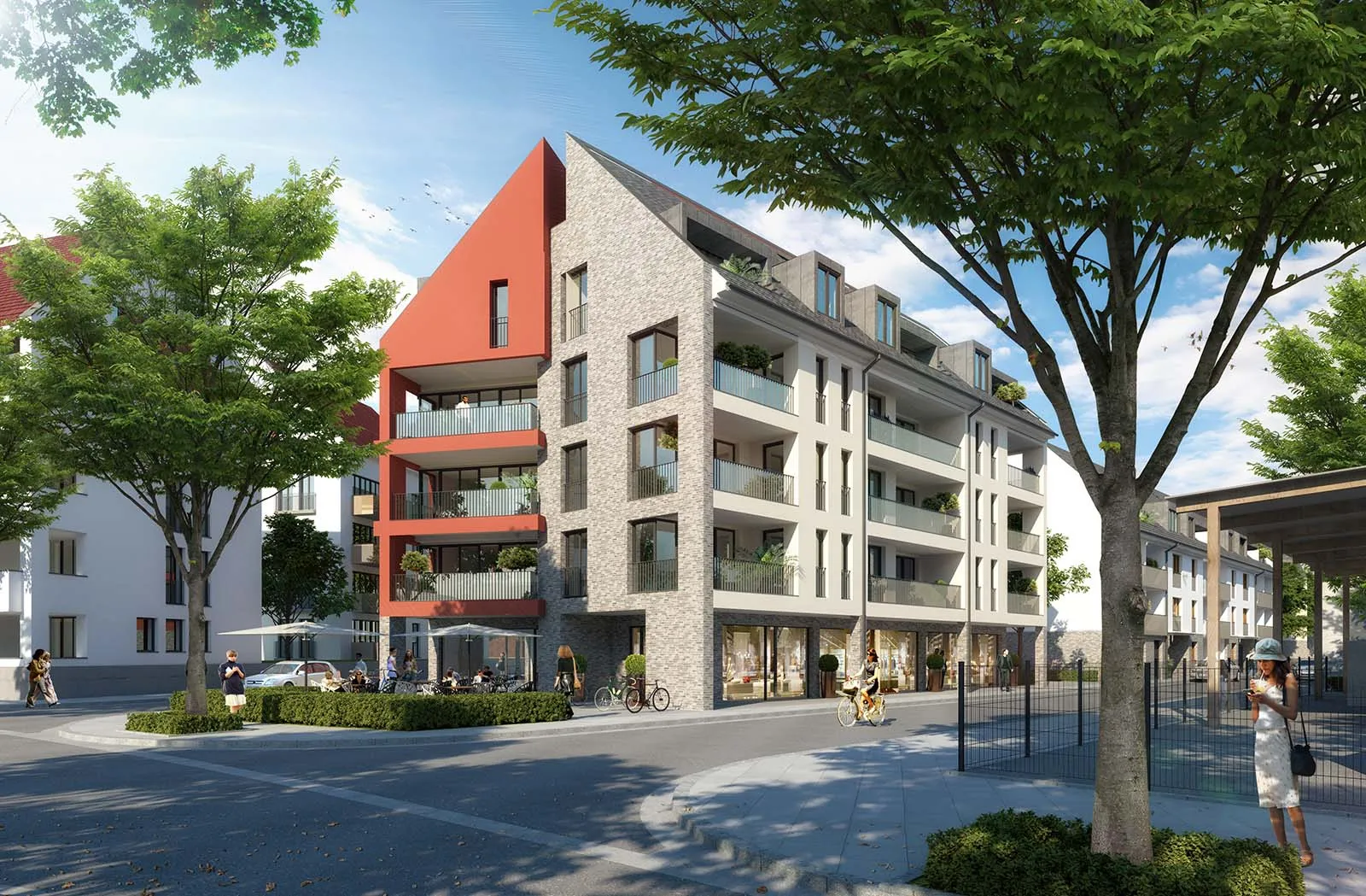Französische Allee, Hanau